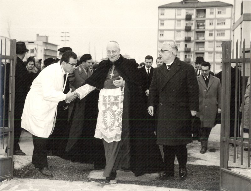 Il Card. Angelo Urbani, Patriarca di Venezia, all'inaugurazione